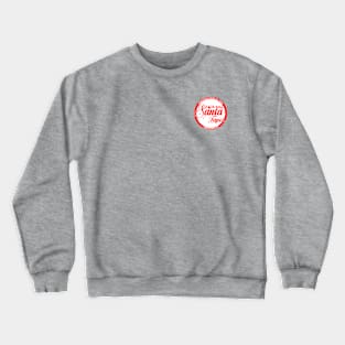 Santa Tapes Round Logo Crewneck Sweatshirt